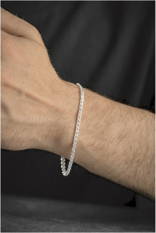 Bracelet en argent - Argent - 19 cm