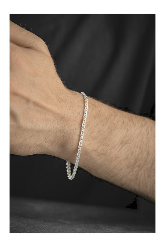 Bracelet en argent - Argent - 20 cm
