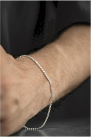 Bracelet en argent - Argent - 21 cm
