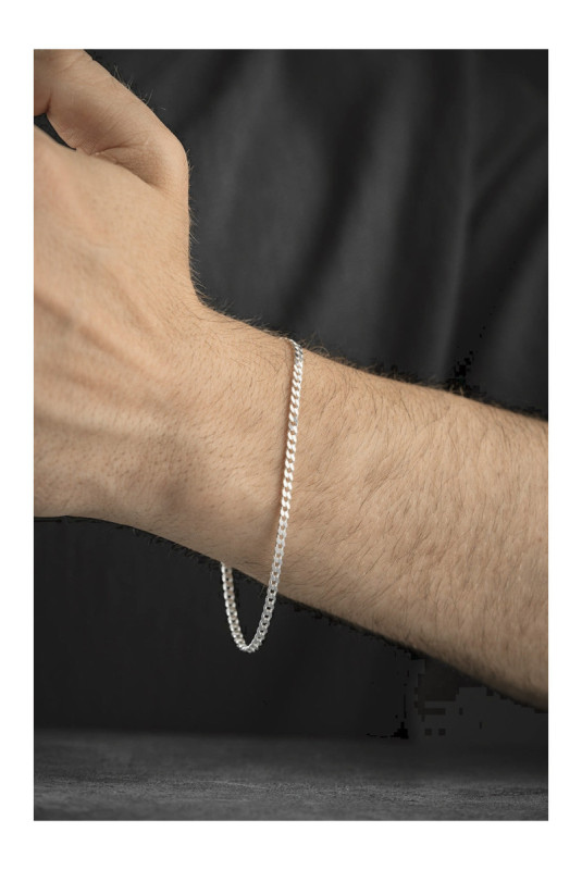 Bracelet en argent - Argent - 22 cm