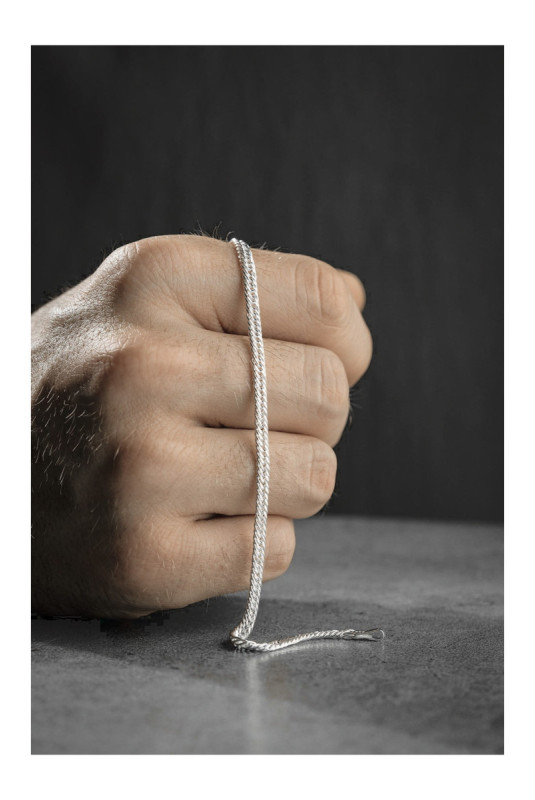 Bracelet en argent - Argent - 19 cm