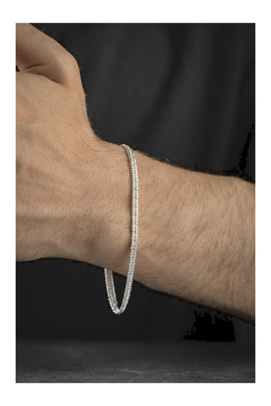 Bracelet en argent - Argent - 20 cm