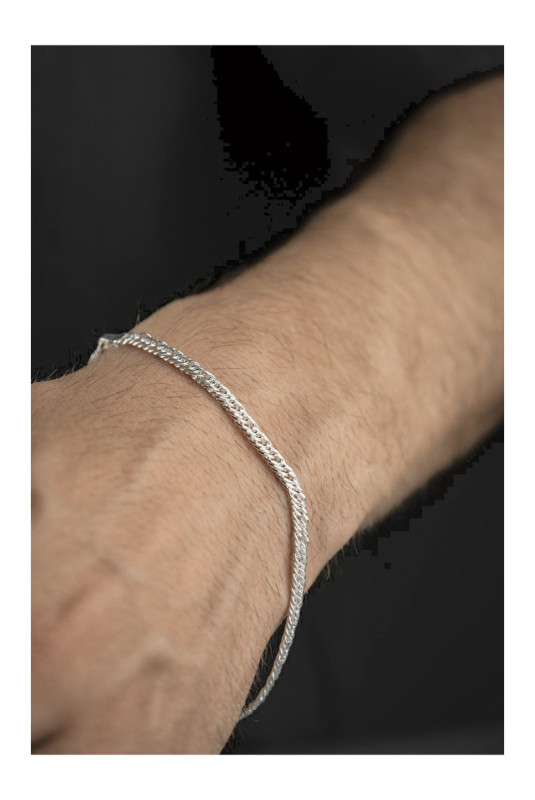 Bracelet en argent - Argent - 21 cm