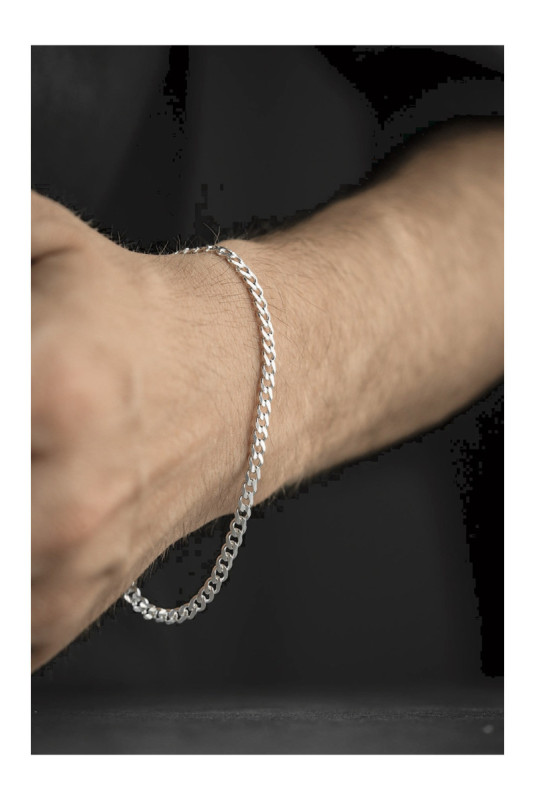 Bracelet en argent - Argent - 20 cm