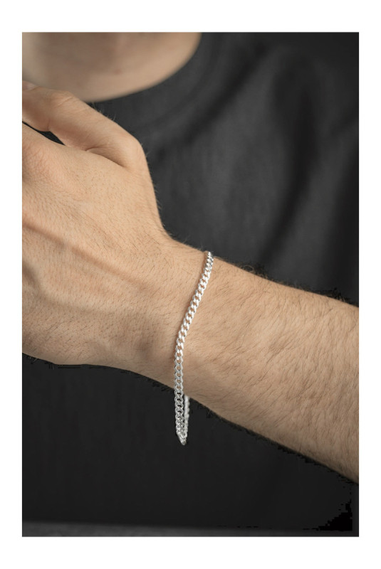 Bracelet en argent - Argent - 20 cm
