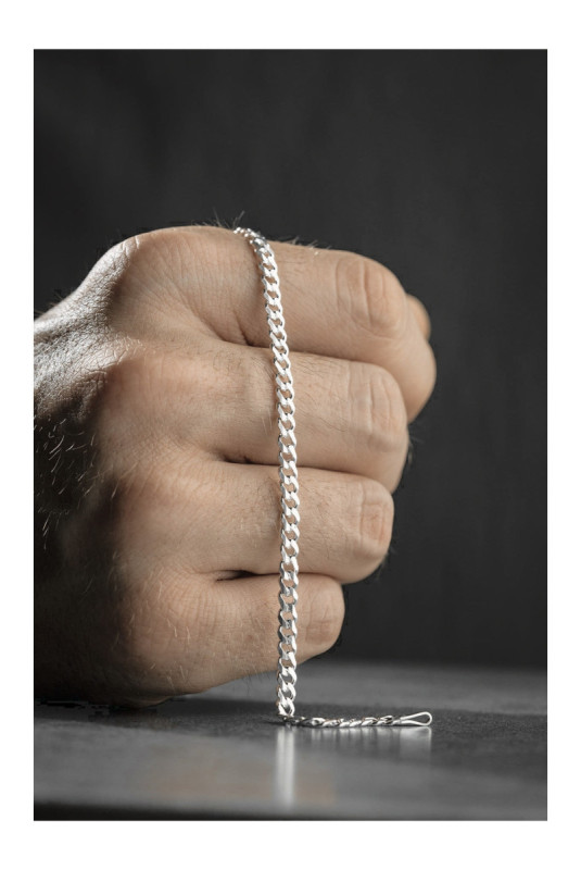 Bracelet en argent - Argent - 21 cm