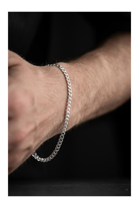 Bracelet en argent - Argent - 22 cm