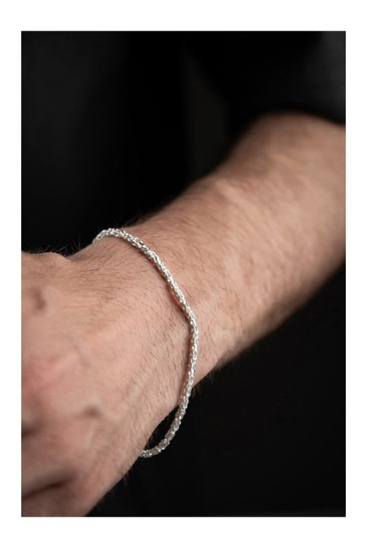 Bracelet en argent - Argent - 19 cm