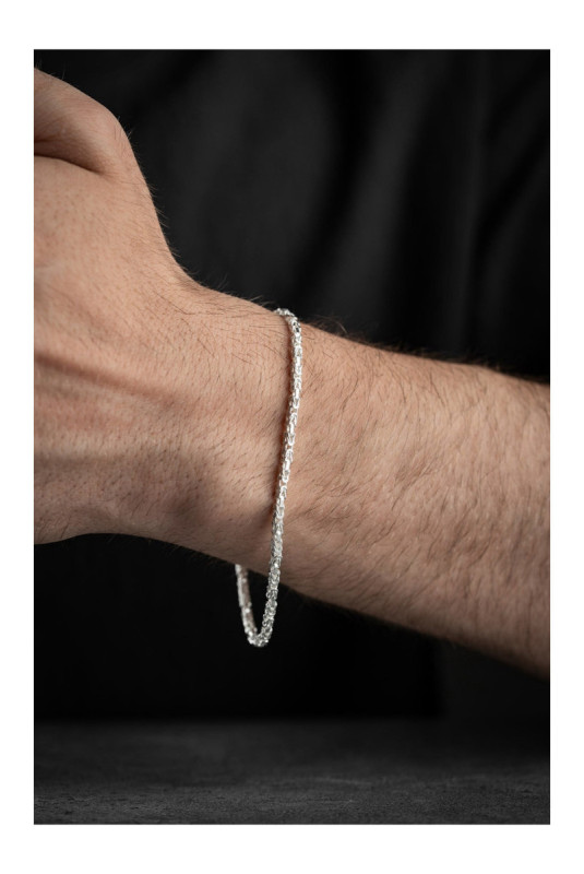 Bracelet en argent - Argent - 20 cm
