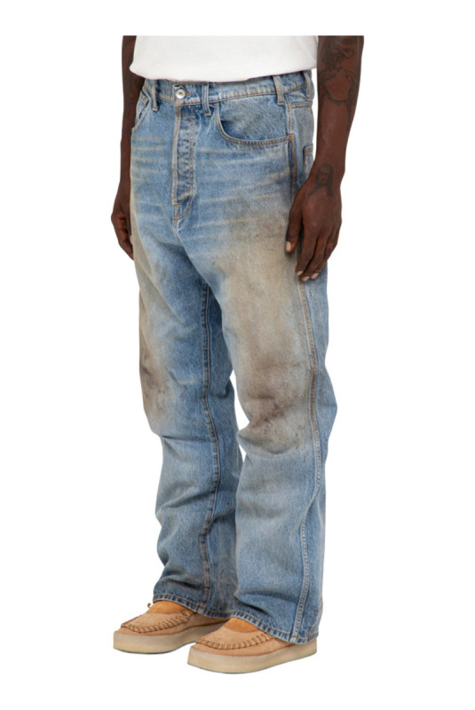 Jeans Indigo délavé