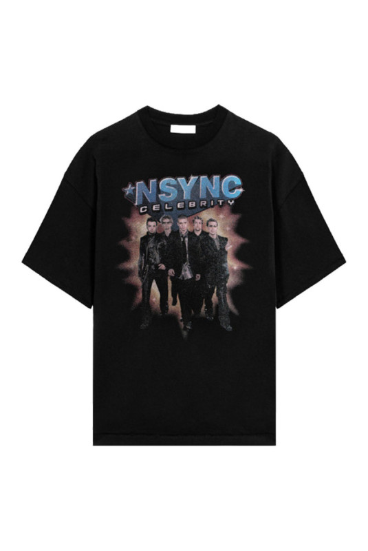 T-shirt Nsync Noir