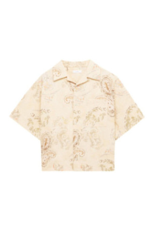 Chemise kaki poussiéreux