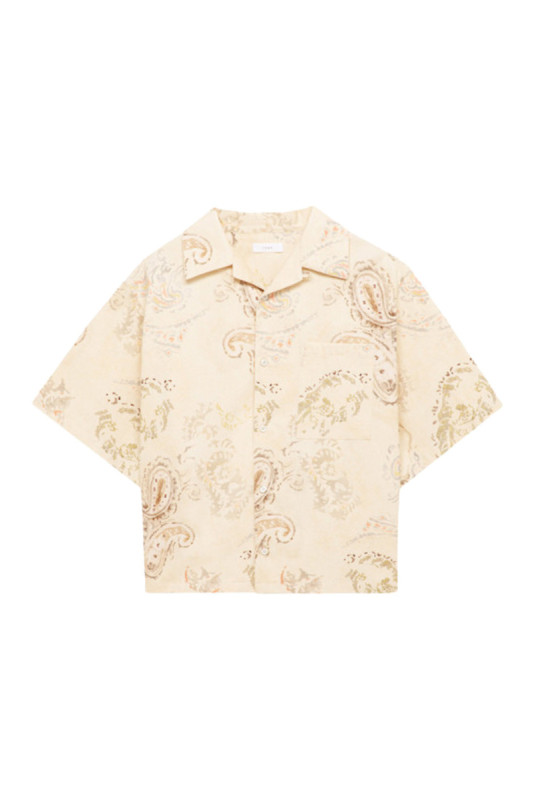 Chemise kaki poussiéreux
