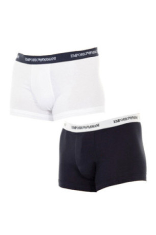 Pack de 2 boxers Homme Blanc et marine