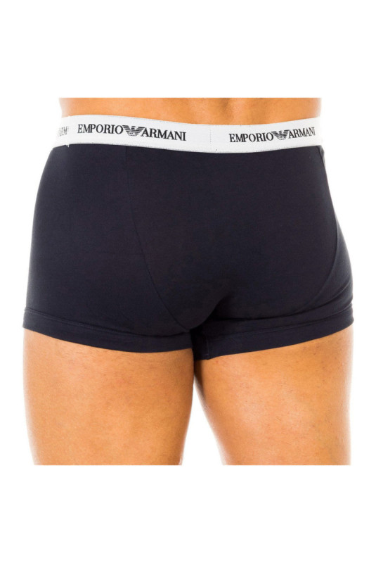 Pack de 2 boxers Homme Blanc et marine