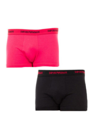 Lot de 2 boxers Retro Homme Noir et fuchsia