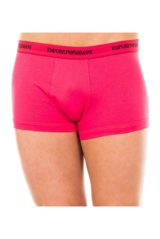 Lot de 2 boxers Retro Homme Noir et fuchsia
