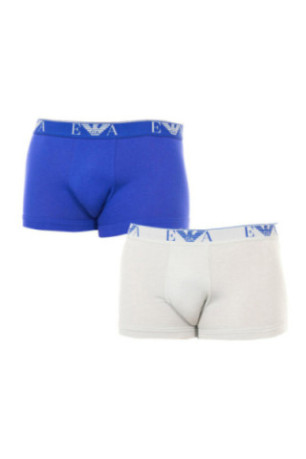 Lot de 2 boxers Retro Gris bleu