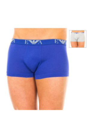 Lot de 2 boxers Retro Gris bleu