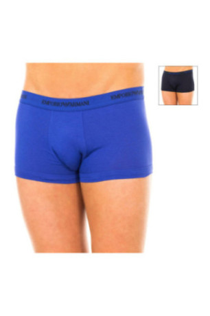 Lot de 2 boxers Retro Bleu marine et bleu roi