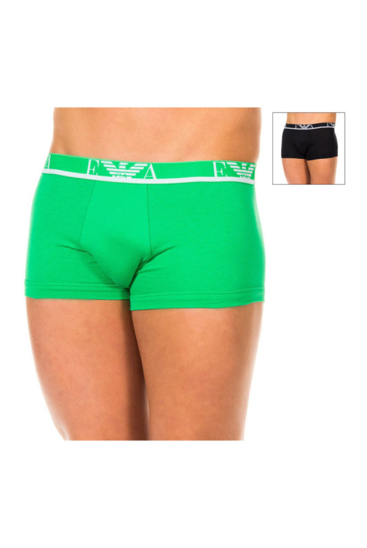 Lot de 2 boxers NB1463A Noir et vert