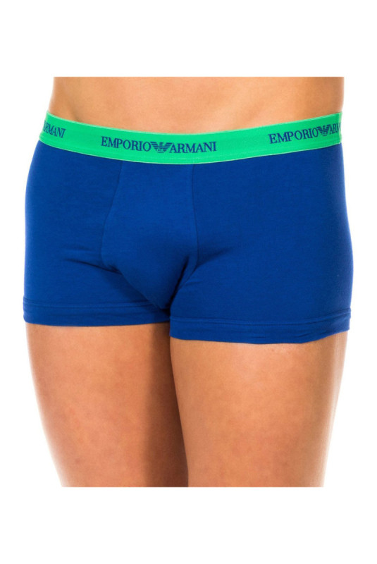 Pack de 2 boxers Vert et bleu roi
