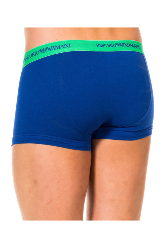 Pack de 2 boxers Vert et bleu roi