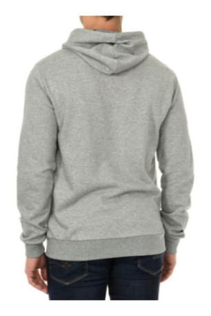 Sweat à capuche Homme manches longues gris