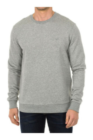 Sweat col rond manches longues gris