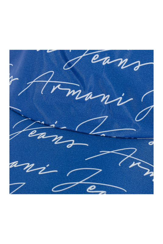 Casquette imprimée Homme Bleu