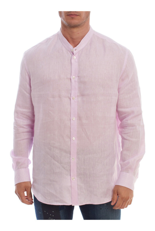 Chemise homme manches longues Lilas
