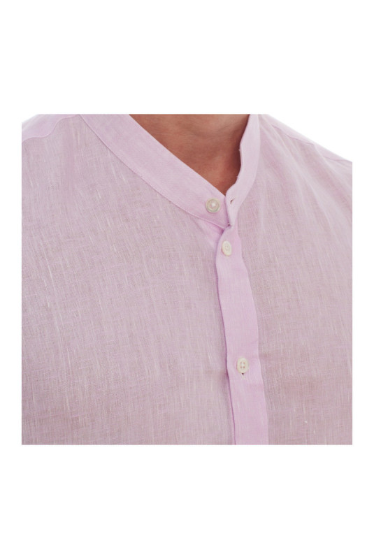 Chemise homme manches longues Lilas