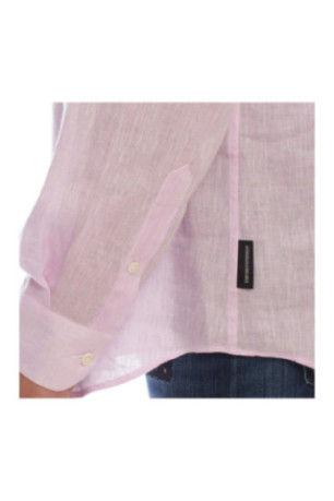 Chemise homme manches longues Lilas