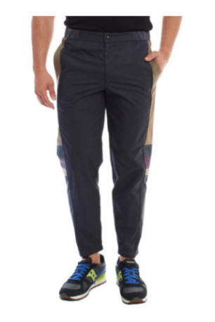 Pantalon chino jogger Homme Bleu