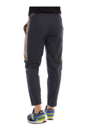 Pantalon chino jogger Homme Bleu