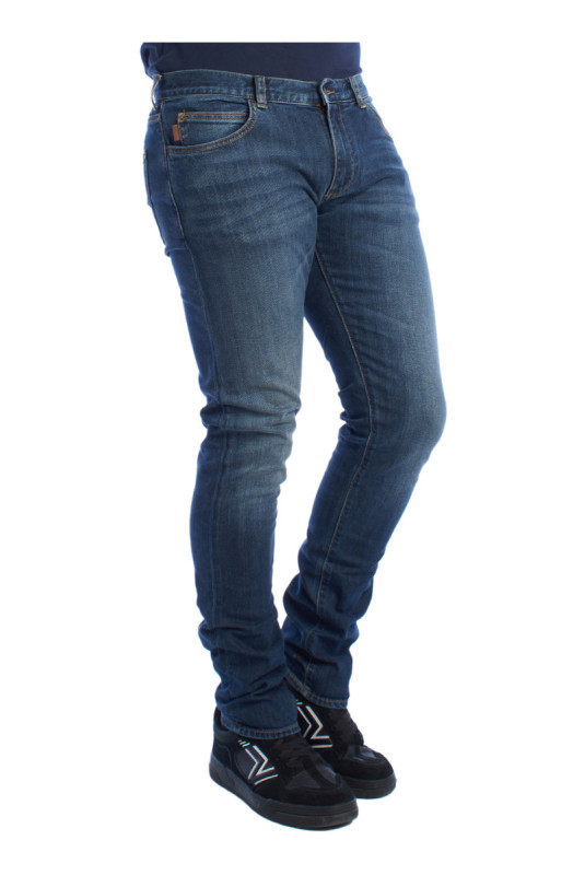 Jean skinny fit Bleu