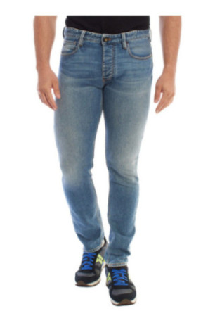 Jean slim Homme Bleu clair