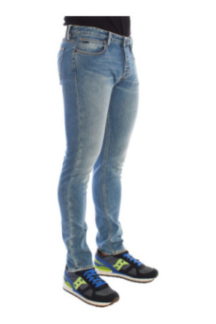 Jean slim Homme Bleu clair