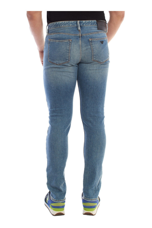 Jean slim Homme Bleu clair