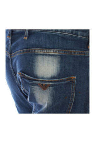 Pantalon coupe droite Bleu foncé