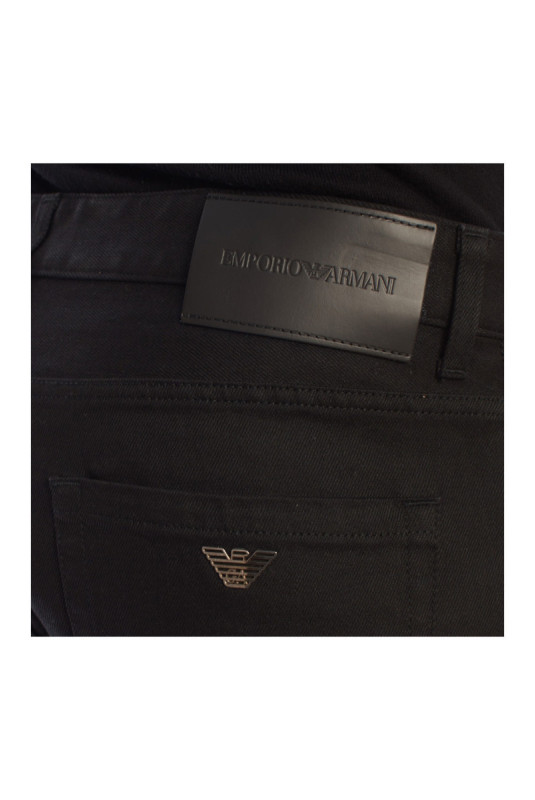 Jean droit Homme Noir