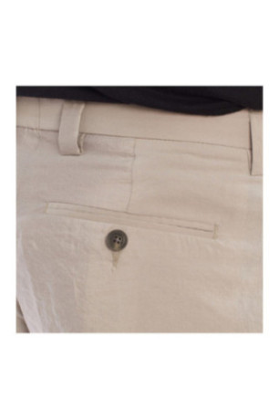 Pantalon chino coupe slim Homme Beige