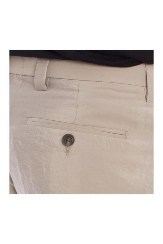 Pantalon chino coupe slim Homme Beige