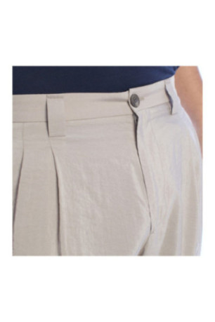 Pantalon chino à pinces Homme Gris