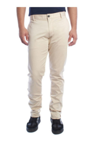 Pantalon chino slim fit Beige