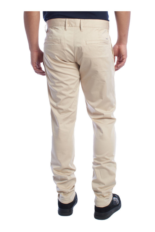 Pantalon chino slim fit Beige