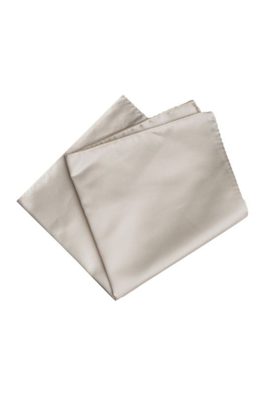 Pochette de costume Champagne 33 x 33 cm