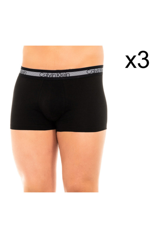 Lot de 3 boxers homme noir