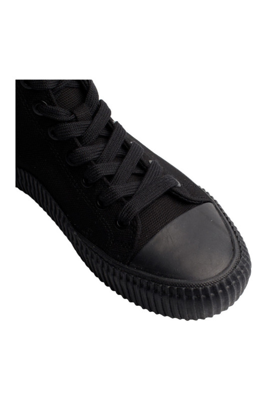Baskets montantes Andy Warhol Homme Noir et jaune