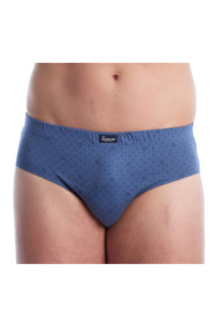 Lot de 3 slips homme Essential Prints Imprimé bleu